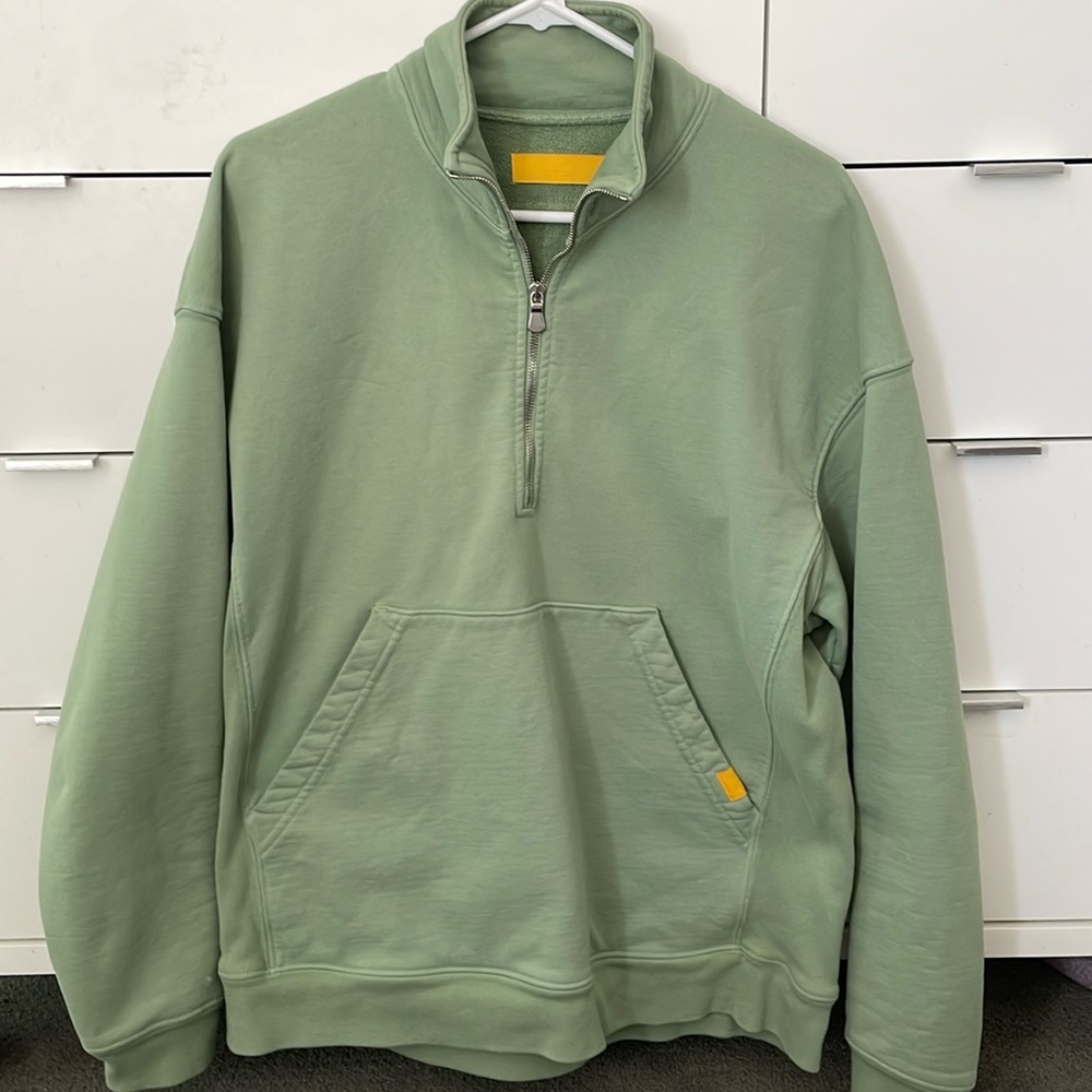 Yellow Label 100% Cotton Quarter Zip
